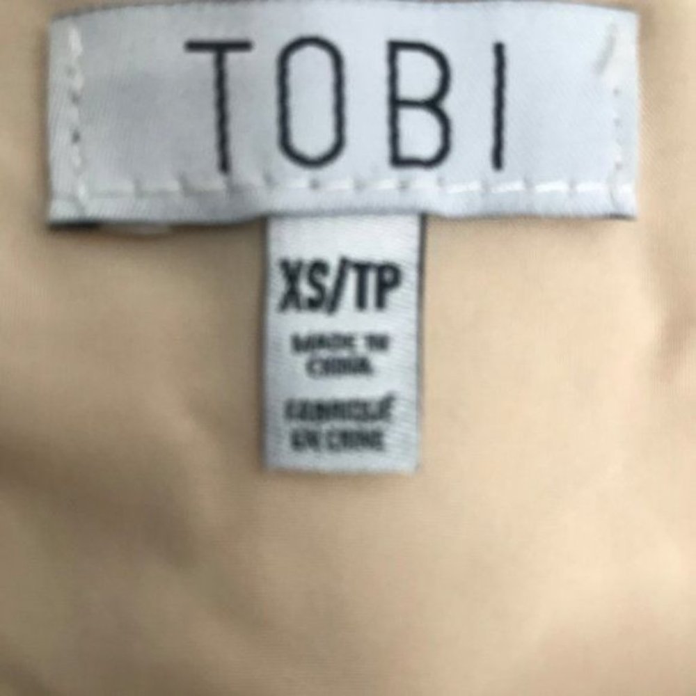 NWT Tobi Lexy Lace Bridal Button Down Skirt XS - Picture 5 of 6